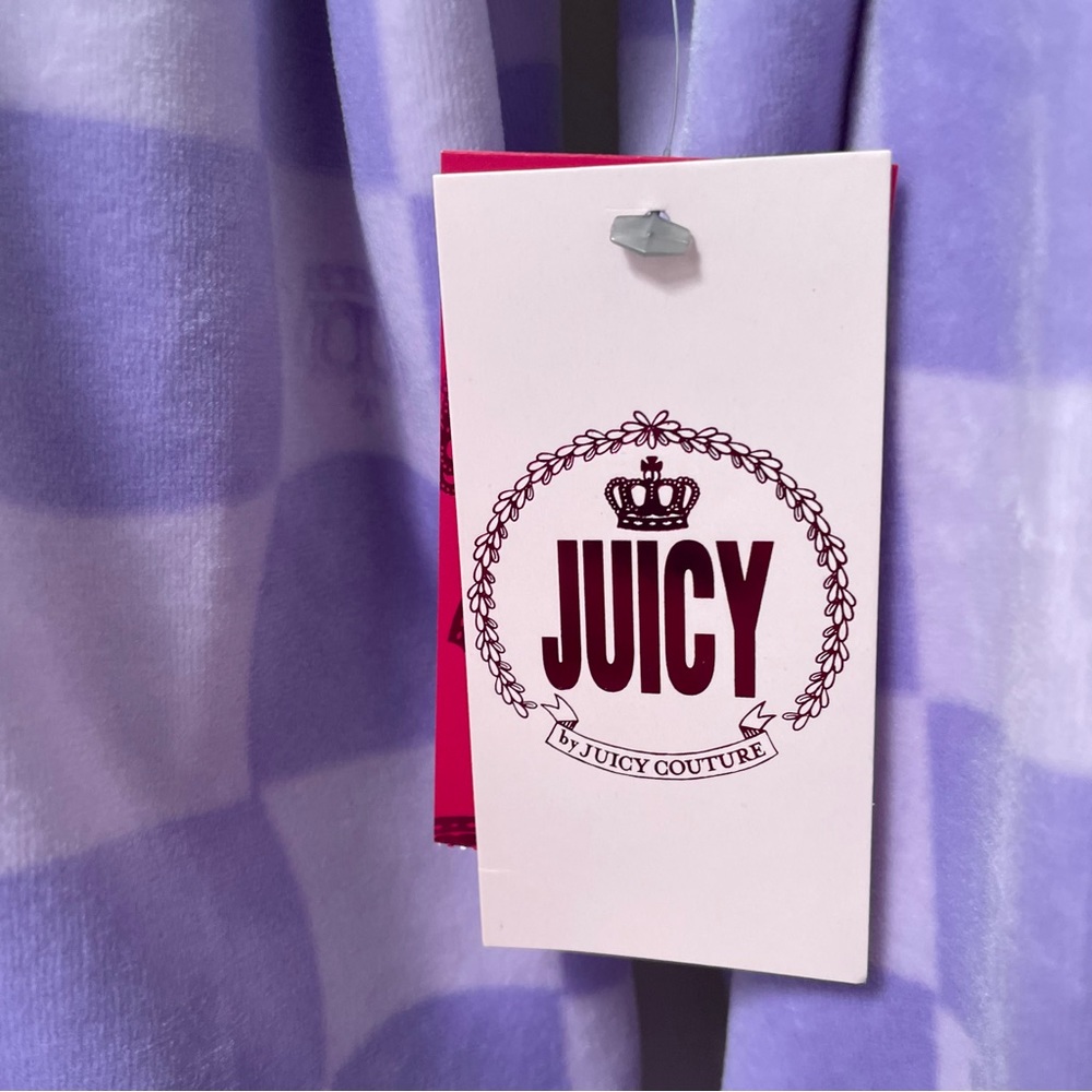 Juicy Couture Velour Full Zip Hoodie NWT - Picture 9 of 9